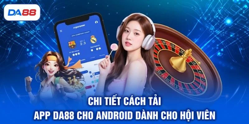 Chi tiết cách tải app DA88 cho Android dành cho hội viên