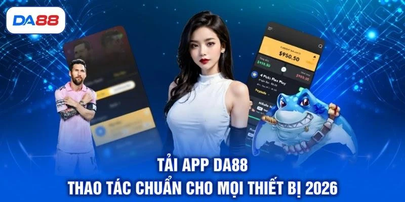 Tải App DA88 - Thao Tác Chuẩn Cho Mọi Thiết Bị 2026